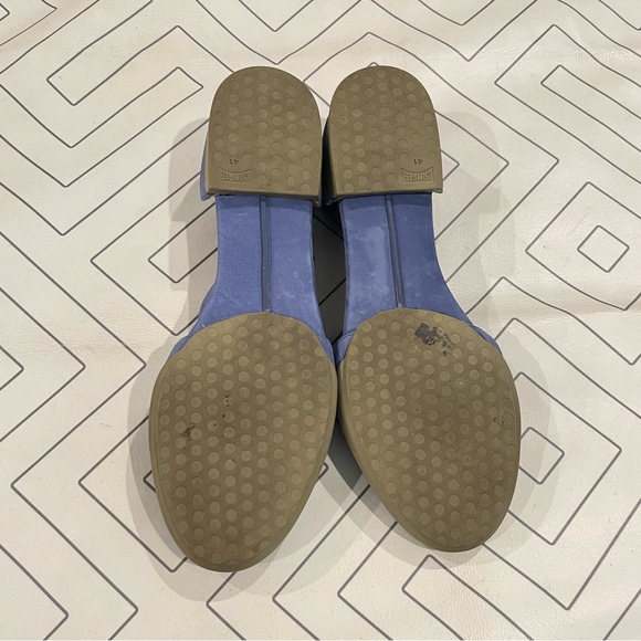 Camper Blue Round Toe Flats - Picture 11 of 13